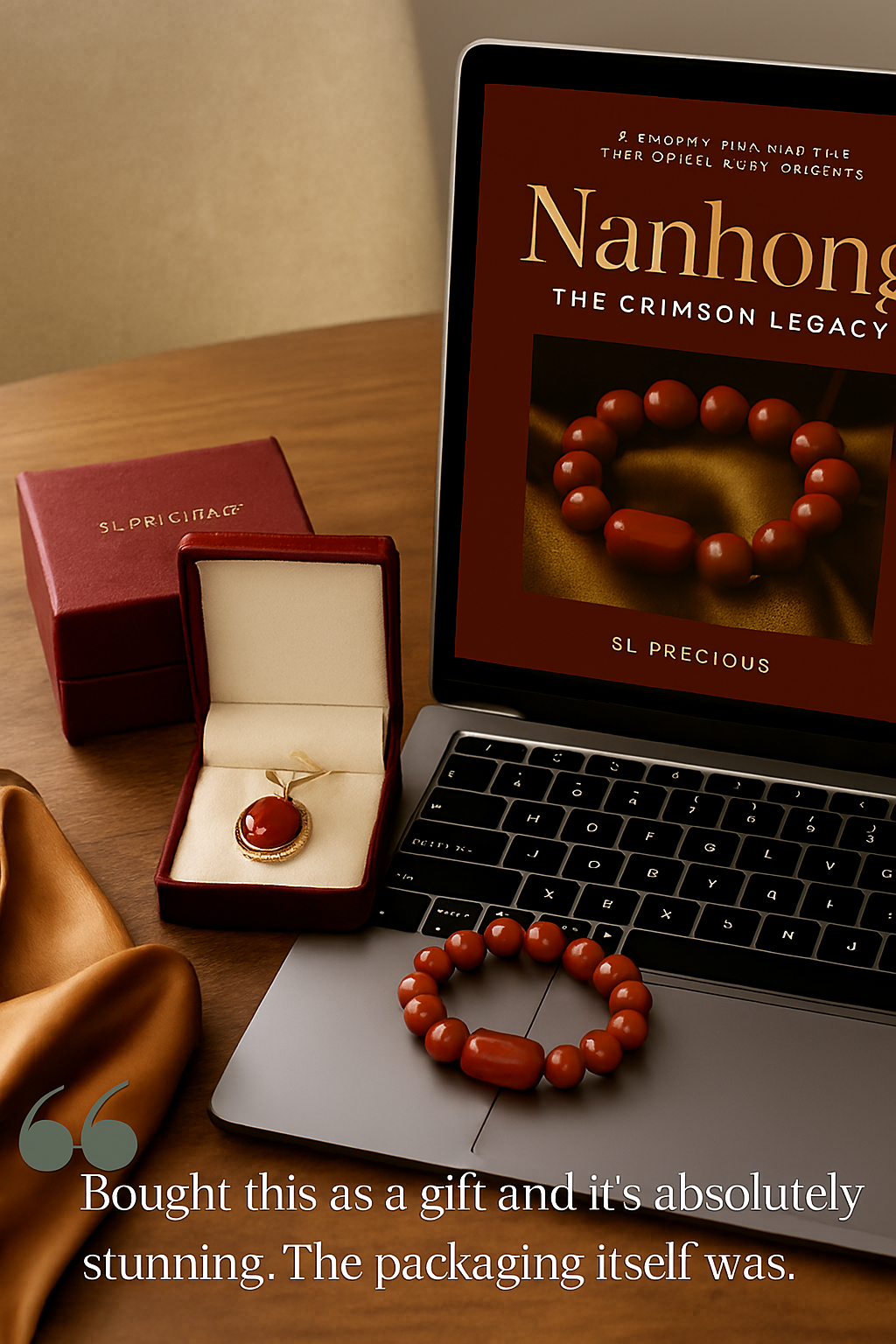 Nanhong Agate Jewelry Guide PDF  Heritage Gemstone Ebook  Asian Cultural Jewelry Styling Tips - Image #0