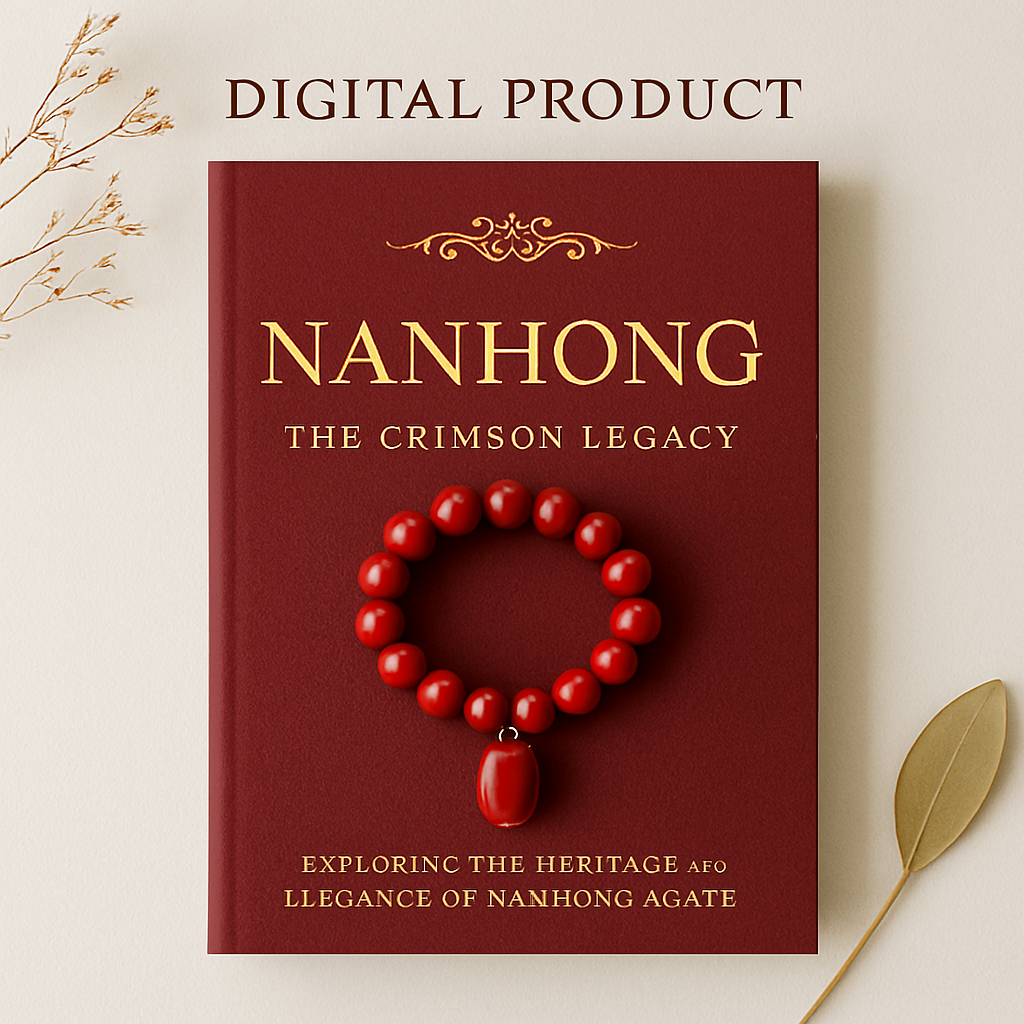 Nanhong Agate Jewelry Guide PDF  Heritage Gemstone Ebook  Asian Cultural Jewelry Styling Tips