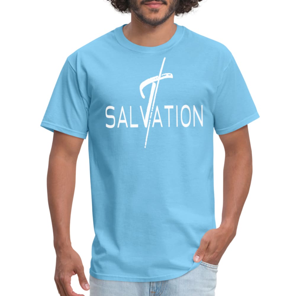 Mens T-shirt - Salvation Biblical Inspiration - Image #0
