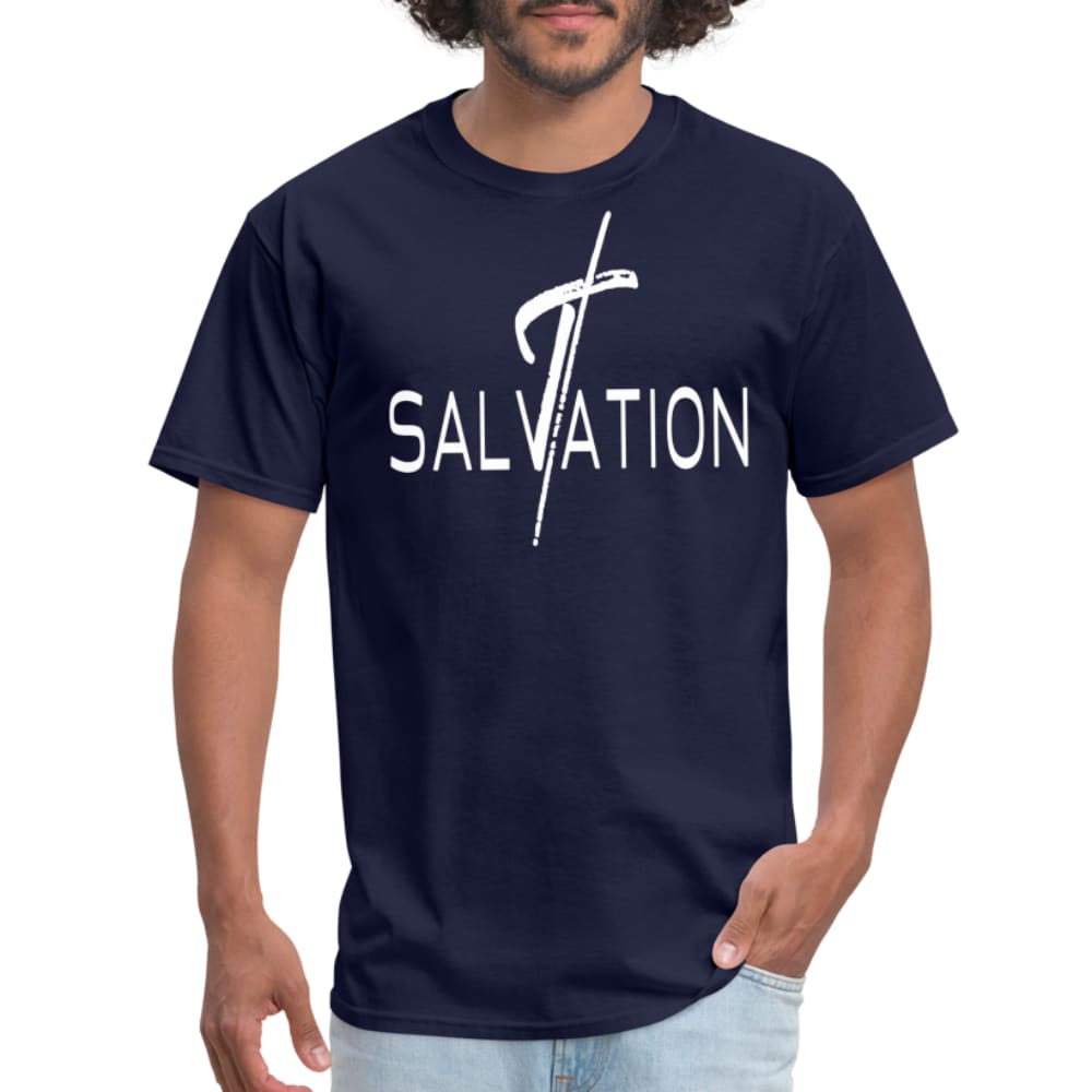 Mens T-shirt - Salvation Biblical Inspiration - Image #0